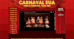 Desktop Screenshot of carnavaleua.com